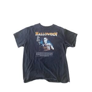 Men’s Halloween Michael Myers The Night He Came Home Graphic TShirt L